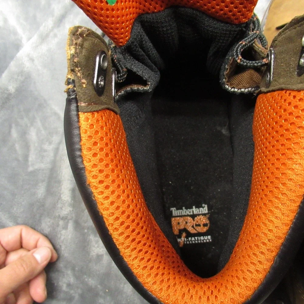 Timberland PRO Work Boots Men 15 Wide Brwn‎ Waterproof Composite Toe Boondock 6